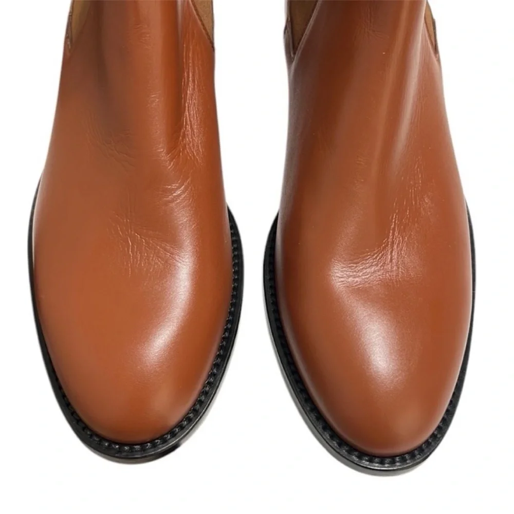 Jenni Kayne Chelsea Boots in Saddle Size 39